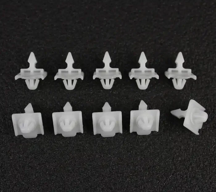10x Halteklammer Clip Zierleiste für Mercedes-Benz W124 W201 00198849, 9,90