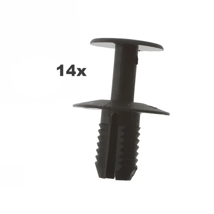 14 Spreizniet Clips für BMW E34 E36 E38 E39 E60 Mercedes W124 W168 W2, 11,90