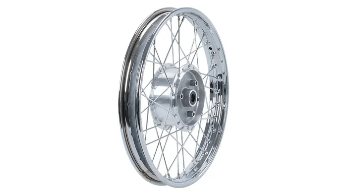 Gleich Bestellen Speichenrad 1,5×16 Stahl verchromt, Chromspeichen, Tuning-Radnabe