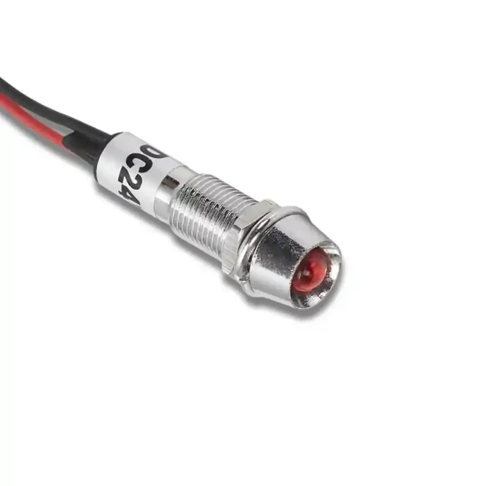 Rote LED Anzeigelampe 8mm