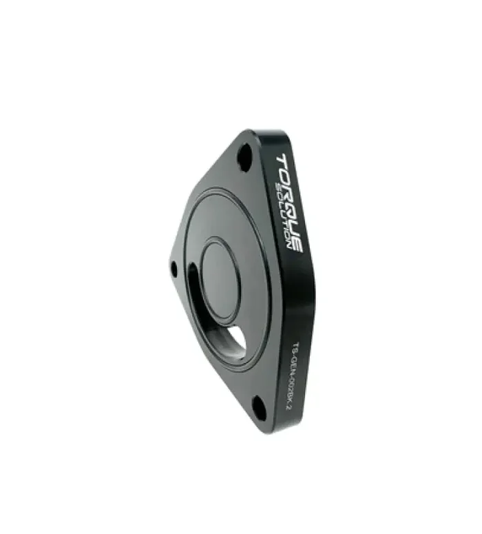 Torque Solution V2 Blow Off BOV Sound Plate (Black) Multiple Applications TS-GEN-002BK.2