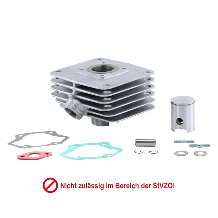 Zylinder + Kolben Tuningkit ZT-S51 Stage 2 (50ccm) S51, SR50, KR51/2 ** Premium